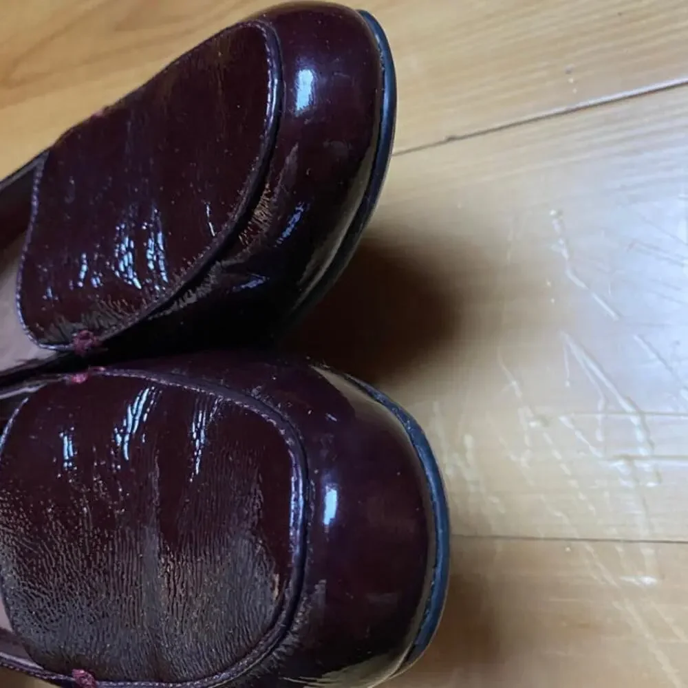 Clarks Loafers Maroon